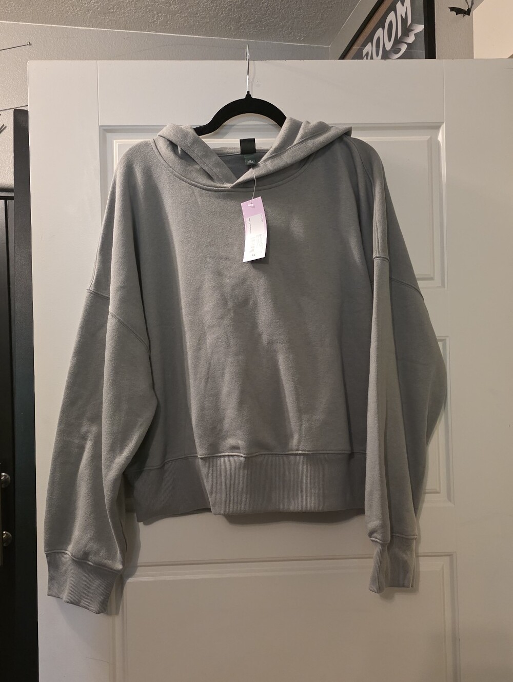 Women's Light Sage Green Hoodie Sweatshirt - Casual Lightweight Pullover